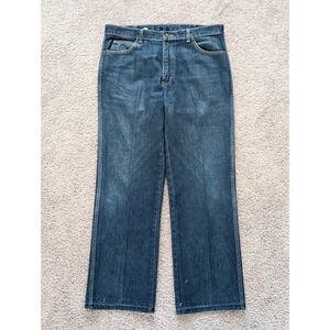 VTG Calvin Klein Jeans Womens 38x36 VTG Hemmed To 36x30 High-Rise USA 70s 80s